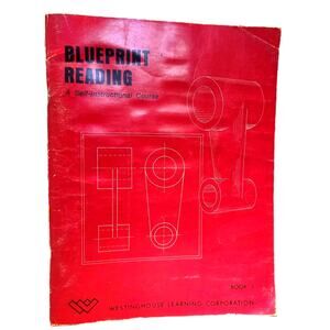 Blueprint Reading Book 1 Self Instructional Program 1969 PB Westinghouse Corp.